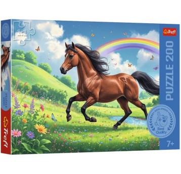 PUZZLE 200 EL TREFL DOSTOJNY KOŃ