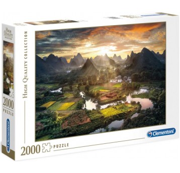 PUZZLE 2000 EL CLEMENTONI VIEW OF CHINA