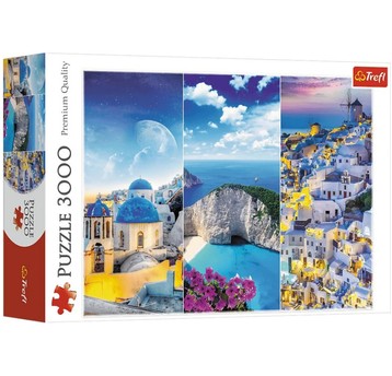 PUZZLE 3000 EL TREFL GRECKIE WAKACJE