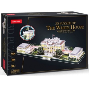 PUZZLE 3D BIAŁY DOM