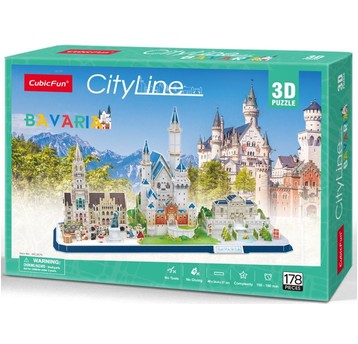PUZZLE 3D CITY LINE BAVARIA 178 EL