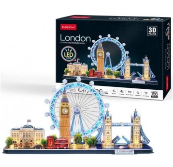 PUZZLE 3D CITY LINE LONDYN LED