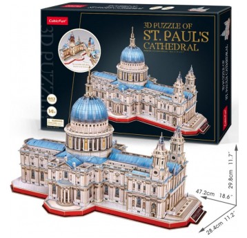 PUZZLE 3D KATEDRA ŚW. PAWŁA W LONDYNIE