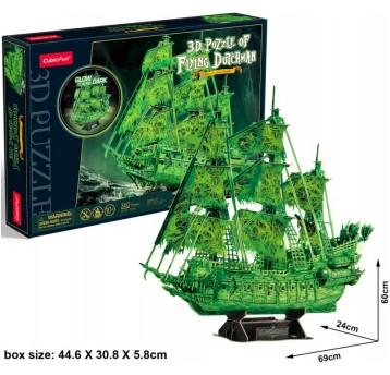 PUZZLE 3D LATAJĄCY HOLENDER ŚWIECĄCY