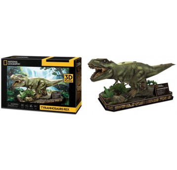 PUZZLE 3D NATIONAL GEOGRAPHIC T-REX