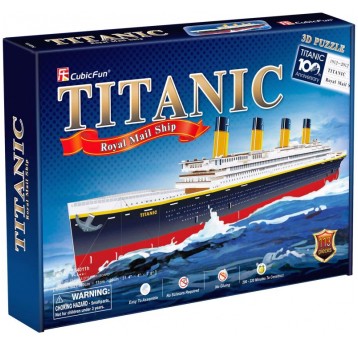 PUZZLE 3D TITANIC CUBIC FUN