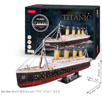 PUZZLE 3D TITANIC LED