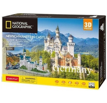 PUZZLE 3D ZAMEK NEUSCHWANSTEIN
