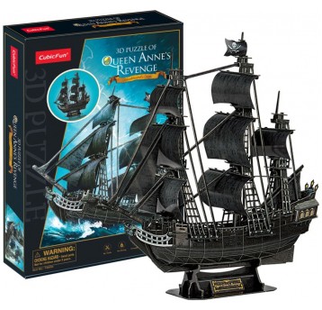 PUZZLE 3D ZEMSTA KRÓLOWEJ ANNY