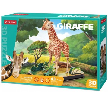 PUZZLE 3D ZWIERZĘTA ŻYRAFA
