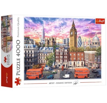 PUZZLE 4000 EL TREFL SPACER PO LONDYNIE