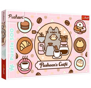PUZZLE 500 EL TREFL PUSHEEN W KAWIARNI