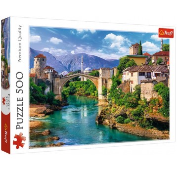 PUZZLE 500 EL TREFL STARY MOST W MOSTARZE