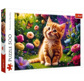 PUZZLE 500 EL TREFL UROCZY KOTEK