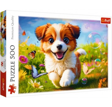 PUZZLE 500 EL TREFL WESOŁY PIESEK