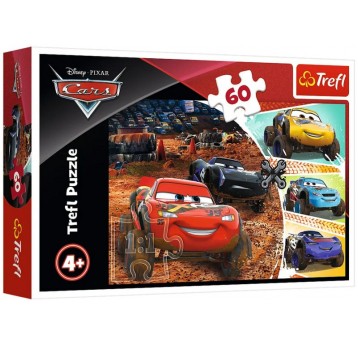 PUZZLE 60 EL TREFL CARS 3