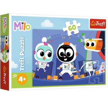PUZZLE 60 EL TREFL CZAS POZNAĆ MILO