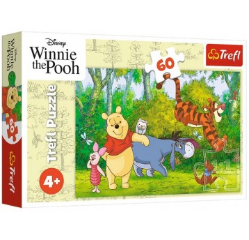 PUZZLE 60 EL TREFL KUBUŚ PUCHATEK