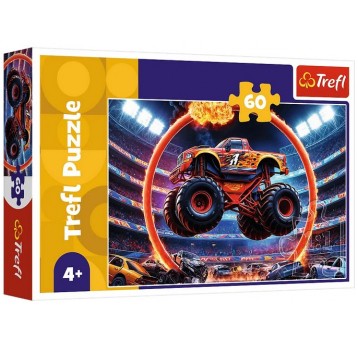 PUZZLE 60 EL TREFL MONSTER TRUCK