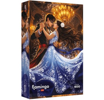PUZZLE 600 EL TREFL FLAMINGO ROMANTASY