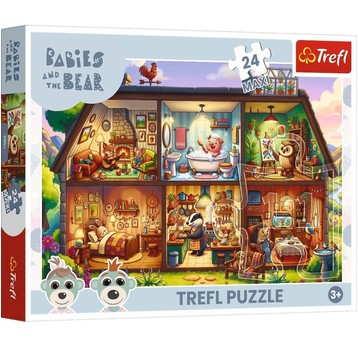 PUZZLE MAXI 24 EL TREFL FUTRZASTE HISTORIE