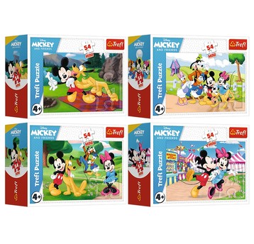PUZZLE MINI 54 EL TREFL DISNEY