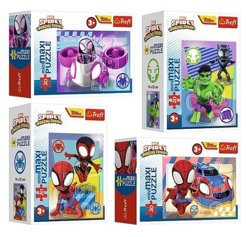 PUZZLE MINI MAXI 20 EL TREFL SPIDERMAN SPIDEY