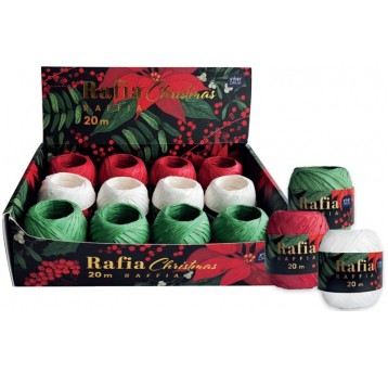 RAFIA 20M ŚWIĄTECZNA INTERDRUK