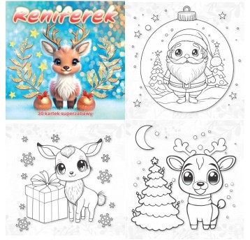 RENIFEREK 30 KARTEK SUPERZABAWY