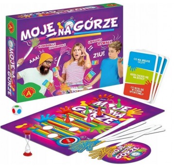 RODZINNA GRA PLANSZOWA-MOJE NA GÓRZE FAMILY