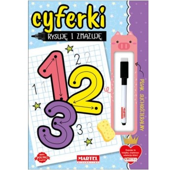 RYSUJĘ I ZMAZUJĘ CYFERKI MARTEL