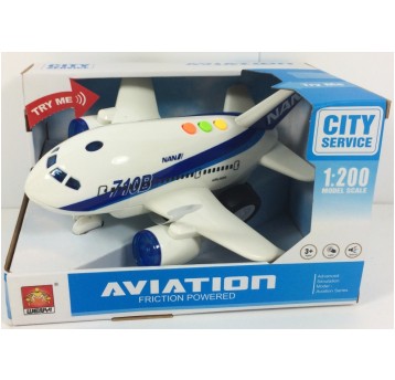 SAMOLOT ŚWIATŁO DŹWIĘK