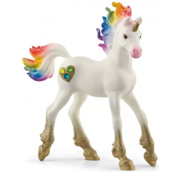 SCHLEICH TĘCZOWY JEDNOROŻEC ŹREBIĘ