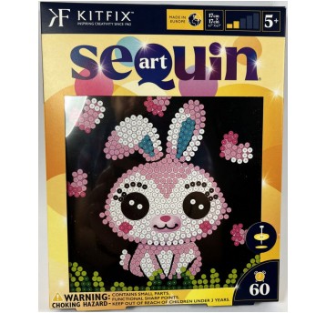 SEQUIN ART FP2020 BUNNY