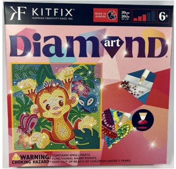 SEQUIN ART FP2407 MONKEY