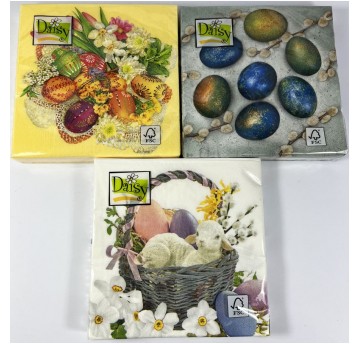 SERWETKI WIELKANOCNE DAISY