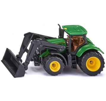 SIKU 1395 TRAKTOR JOHN DEERE Z ŁADOWARKĄ