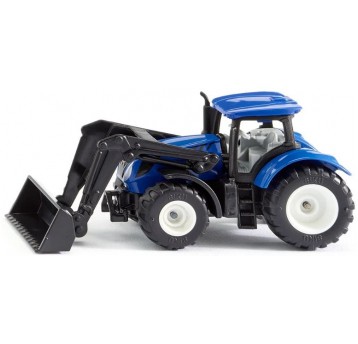 SIKU 1396 NEW HOLLAND TRAKTOR Z PODNOŚNIKIEM