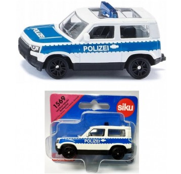 SIKU 1569 LAND ROVER DEFENDER POLICJA