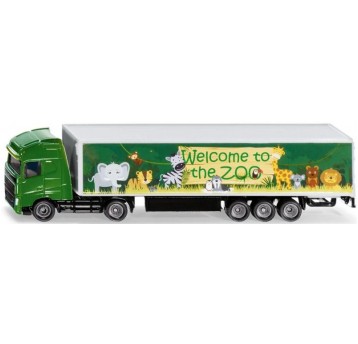 SIKU 1627 CIĘŻARÓWKA Z PRZYCZEPĄ