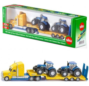 SIKU FARMER 1805 CIĘŻARÓWKA + TRAKTORY NEW HOLLAND