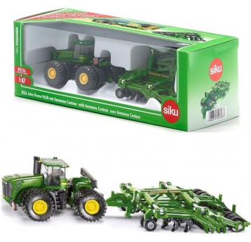 SIKU FARMER 1856 TRAKTOR JOHN DEERE Z AGREGATEM