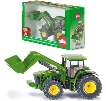 SIKU FARMER 1982 JOHN DEERE Z PRZEDNIĄ ŁADOWARKĄ