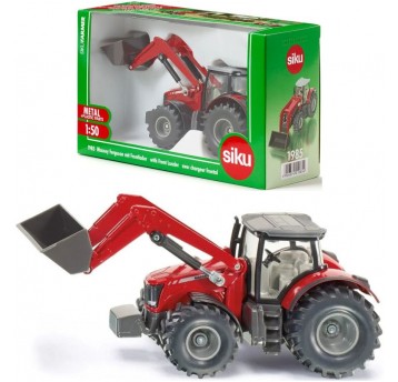 SIKU FARMER 1985 MASSEY FERGUSON Z ŁADOWARKĄ