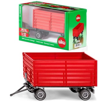 SIKU FARMER 2898 PRZYCZEPA DWUOSIOWA 1:32