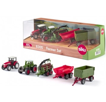 SIKU FARMER 8300 ZESTAW POJAZDÓW ROLNICZYCH