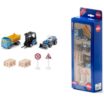 SIKU GIFT SET 6336 ZESTAW POJAZDÓW BUDOWLANYCH