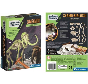 SKAMIENIAŁOŚCI MAMUT FLUO CLEMENTONI