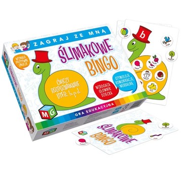 ŚLIMAKOWE BINGO - GRA EDUKACYJNA