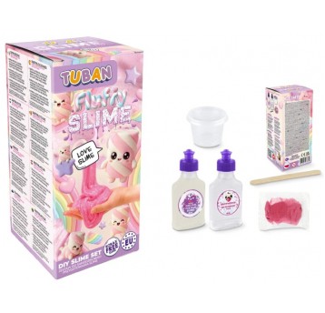 SLIME ZESTAW DIY FLUFFY